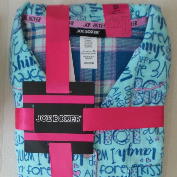 women's joe boxer flannel pajamas